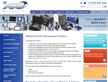 Tablet Screenshot of noise-and-vibration.co.uk